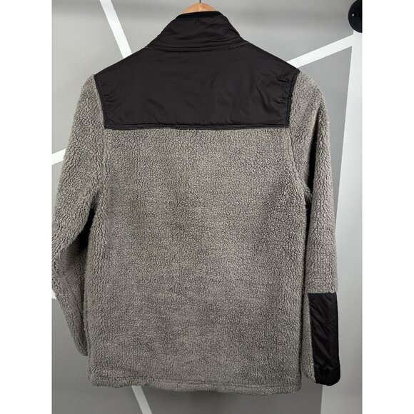 Ski The East Sherpa Fleece Jacket Women’s Small Grey Full Zip Snowboard Hiking - Picture 2 of 15